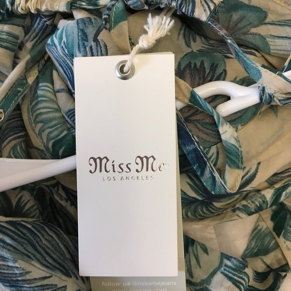 NWT Miss Me Floral Maxi Dress Large - Picture 3 of 4